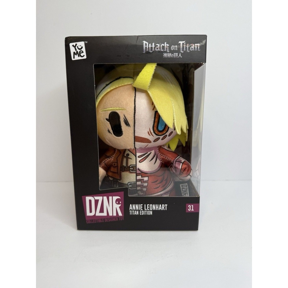 YuMe ATTACK ON TITAN 7in DZNR Collectible Plush ANNIE LEONHART Titan‎ Edition